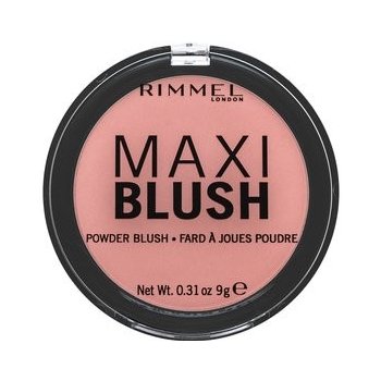 Rimmel London Maxi Blush tvářenka 006 Exposed 9 g