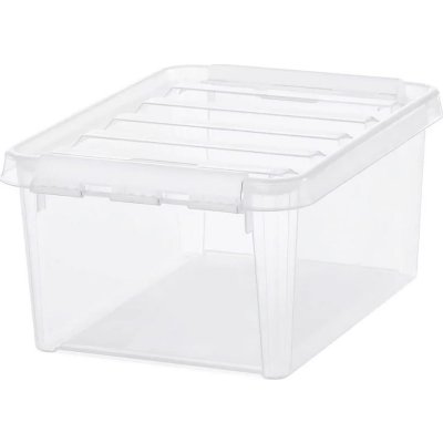 Smartstore box 8l Classic 34 x 25 x 16 cm bílé klipy – Zboží Dáma