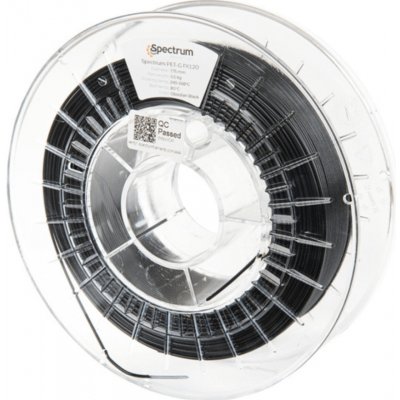 Spectrum PET-G FX120, 1,75mm, 500g, 80477, OBSIDIAN BLACK – Zboží Živě