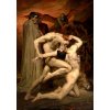 Reprodukce - R15-53 Adolph William Bouguereau - Dante a Virgil v pekle