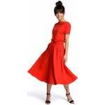 BeWear šaty b067 red – Zboží Dáma