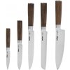 Blok na nože Sada kuchyňských nožů ORION Wooden 5ks
