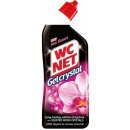 WC Net Gelcrystal WC gelový čistič Pink Flower 750 ml