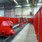 Lamelová clona weld, červená, 300×2 mm, 35% krytí – Hledejceny.cz