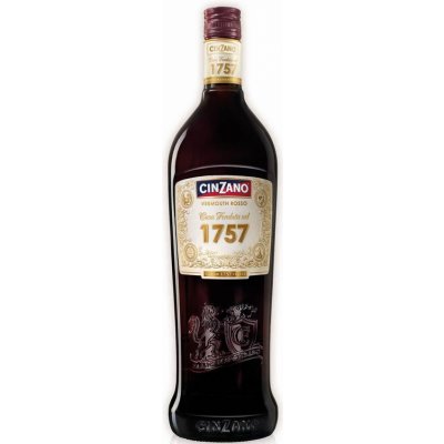 Cinzano 1757 Rosso 16% 1 l (holá láhev) – Zboží Dáma