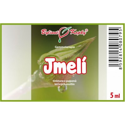 Bylinné kapky Gemmoterapie Jmelí pupeny tinktura z pupenů 5 ml – Hledejceny.cz