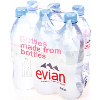 Evian Voda neperlivá 6 x 500 ml