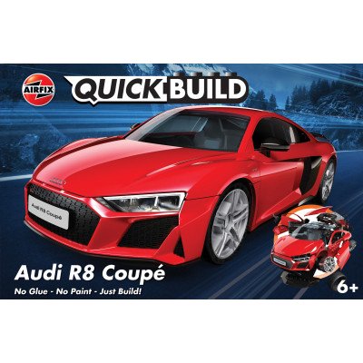 Airfix Quick Build auto J6049 - Audi R8 Coupe – Zbozi.Blesk.cz