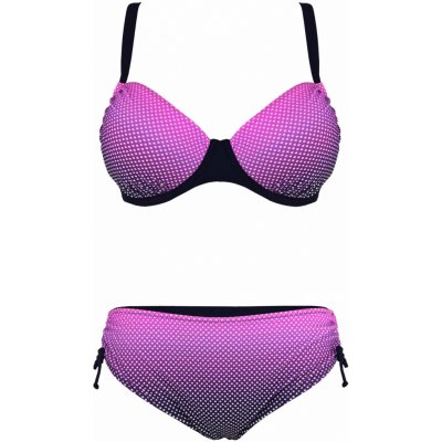 Lilian dámské dvoudílné plavky výztuž S1161 fialové
