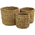 košík kulatý malý pr.17x16cm mořská tráva – Zboží Dáma