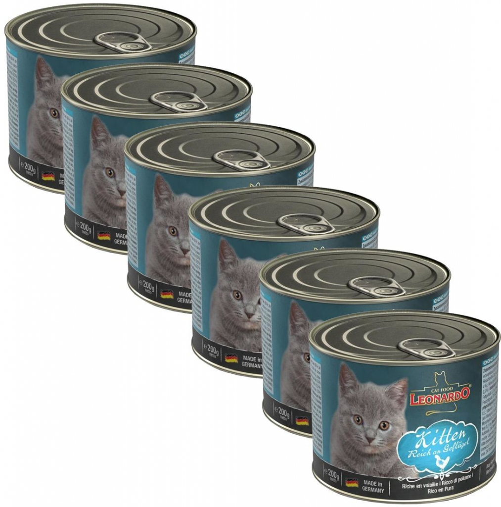 Leonardo Kitten 6 x 200 g