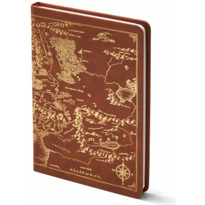 The Noble Collection Zápisník A5 Středozem Pán prstenů – Zbozi.Blesk.cz