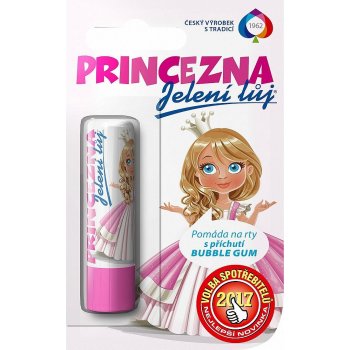 Jelení lůj Princezna s příchutí Bubble gum na blistru 4,5 g