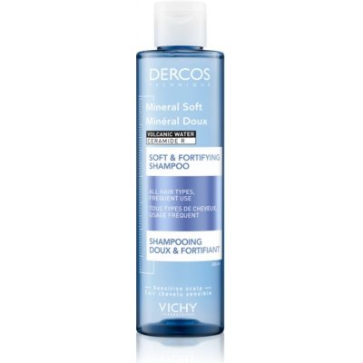 Vichy Dercos Mineral Soft posilující šampon pro všechny typy vlasů 200 ml – Hledejceny.cz