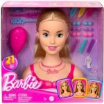 Barbie Barbie Stylingová hlava Blond vlasy HMD88 – Zboží Dáma