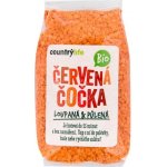 Country Life Čočka červená půlená Bio 0,5 kg – Zboží Dáma