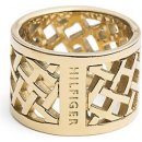 Tommy Hilfiger originální pozlacený prsten z oceli TH2700750