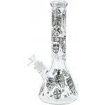 Super Heroes Skleněný bong Beaker Faces 35 cm – Hledejceny.cz