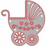 Wiler Vyřezávací šablona Dětský kočárek 1ks – Sleviste.cz