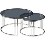 Signal VIENNA 80 cm kouřové sklo zlatá – Zboží Mobilmania