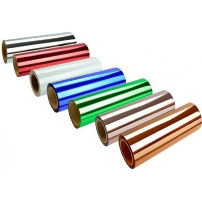 INTEC tonerová efektová fólie na roli 320 mm x 50 m metalická MIX 7 barev 3" – Zboží Mobilmania