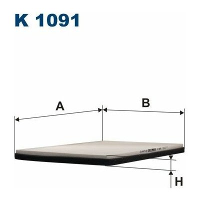 Filtr, vzduch v interiéru FILTRON K 1091 – Hledejceny.cz