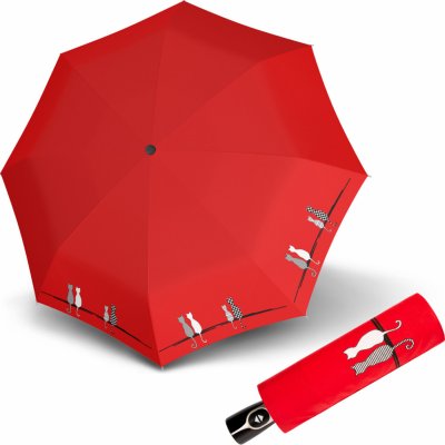 Doppler Fiber Magic Cats Family dámský plně automatický deštník 01 – Zboží Mobilmania
