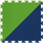 YATE pěnový koberec 43 x 43 x 1 cm modrá/zelená – Hledejceny.cz