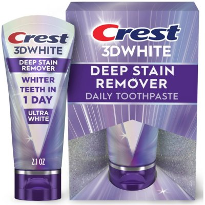 Procter & Gamble Crest 3D White Brilliance DEEP STAIN REMOVER Ultra White bělicí 59 g – Hledejceny.cz