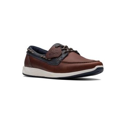 Clarks ATL Sail Go 26170335 Navy/Tan