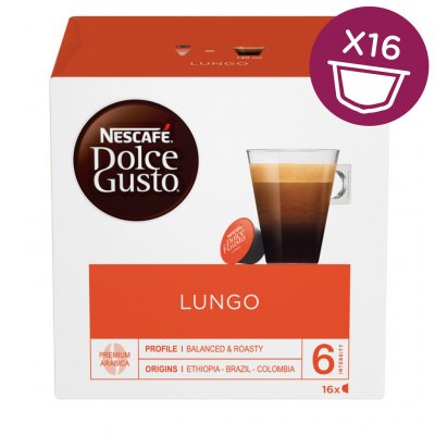 Nescafé Dolce Gusto Lungo kávové kapsle 16 ks – Zbozi.Blesk.cz