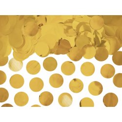 Konfety růžovo-zlatá kolečka 2,5 cm 15 g
