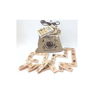 E-myslivost výukové domino Stopy zvěře – Zboží Živě