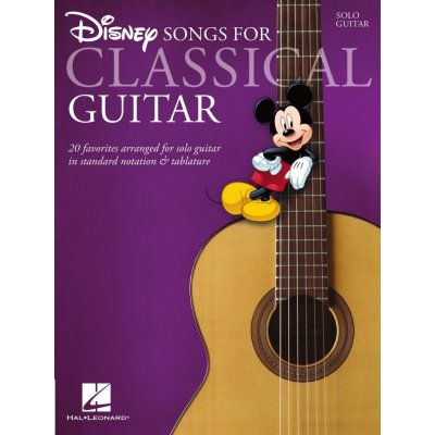 Walt Disney Noty pro kytaru Disney Songs for Classical Guitar