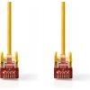 síťový kabel Nedis CCGP85221YE150 S/FTP CAT6, zástrčka RJ45 - zástrčka RJ45, 15m, žlutý