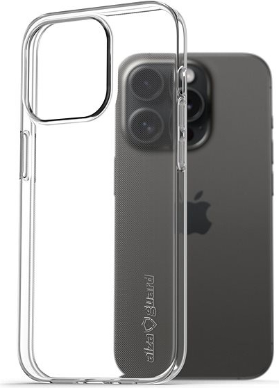 Pouzdro AlzaGuard Crystal Clear TPU case iPhone 15 Pro