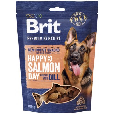 Brit Premium by Nature SM Snacks Salmon 180 g – Zboží Dáma