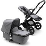 Bugaboo Cameleon³ plus komplet Black/Grey Melange pěnová kola 2021 – Zboží Mobilmania