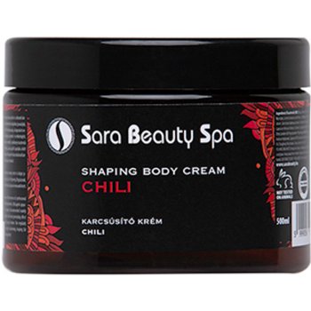 Sara Beauty Spa zeštíhlující krém masážní Paprika 500 ml