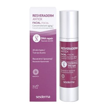 Sesderma Resveraderm antioxidační pleťový krém pro obnovu povrchu pleti Nanotech DNA Repair 50 ml