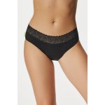 Bodylok Menstruační kalhotky Bamboo Lace pro silnou menstruaci černá – Zboží Dáma