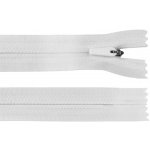 Spirálový zip skrytý No 3 délka 25 cm na outdoorové oděvy a doplňky, semi-autolock Varianta: 101 bílá, Balení: 1 ks – Hledejceny.cz