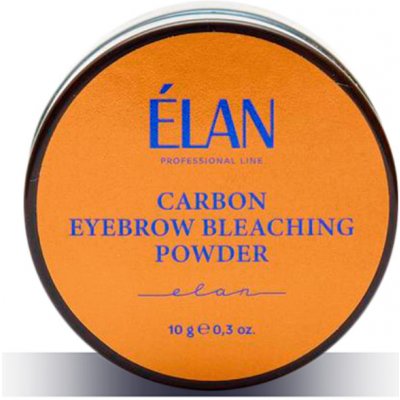 ÉLAN Carbon Eyebrow Bleaching Powder – zesvětlující prášek na obočí 10 g – Zboží Mobilmania