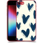 Acover Kryt na mobil Apple iPhone SE 2022 - Blue hearts – Hledejceny.cz