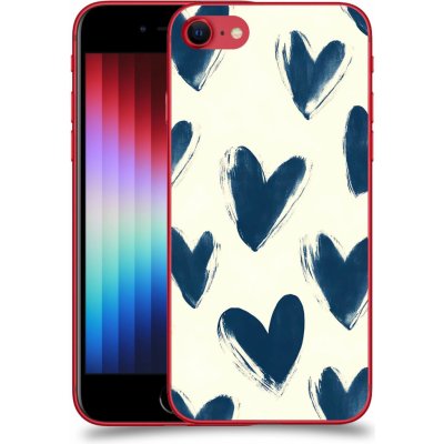Acover Kryt na mobil Apple iPhone SE 2022 - Blue hearts – Hledejceny.cz