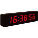 LURECOM Hodiny JH828 - digitální nástěnné hodiny s LED, zobrazují čas, datum, teplotu a budík (alarm) – Zboží Mobilmania