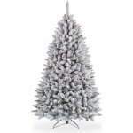 LIVERO Umělý vánoční stromek - Smrk skandinávský - zasněžený - 150 cm – Hledejceny.cz