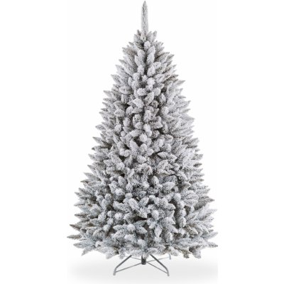LIVERO Umělý vánoční stromek - Smrk skandinávský - zasněžený - 150 cm – Hledejceny.cz