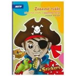 Unipap omalovánky se samolepkami Zábavné tváře 210x295mm 16s 5301254 588836 – Hledejceny.cz