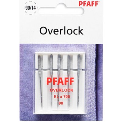 Jehly Pfaff ELx705 90 - Overlock - 5 ks – Zboží Dáma